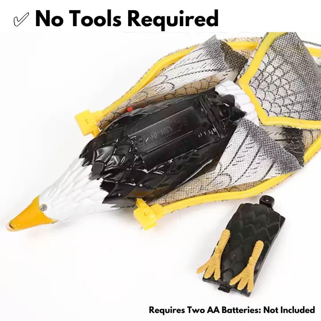 Oiseau Battant des Ailes