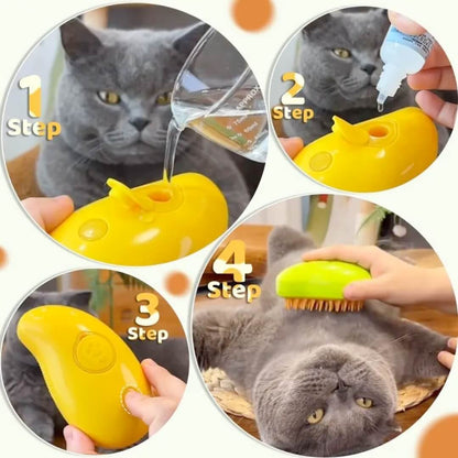 KittySpa™ - Brosse à Vapeur pour Chats